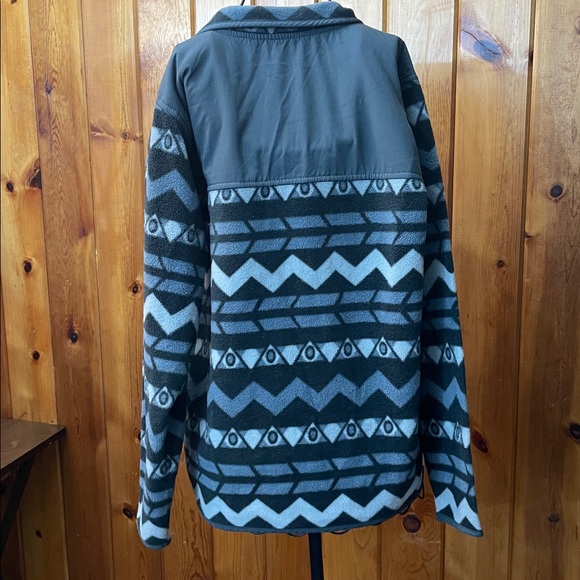 Women’s Gray Patterned Jacket southern charm top of the world size small - Picture 4 of 4